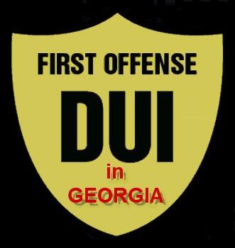 First Offense DUI In Georgia