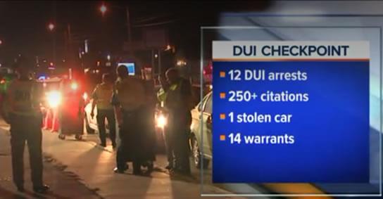 DUI Checkpoint Refusal