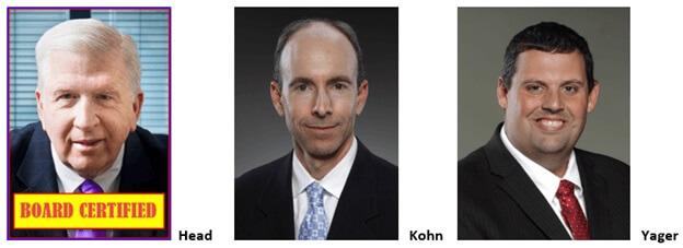 Board Certified DUI Lawyers Head Kohn and Yager