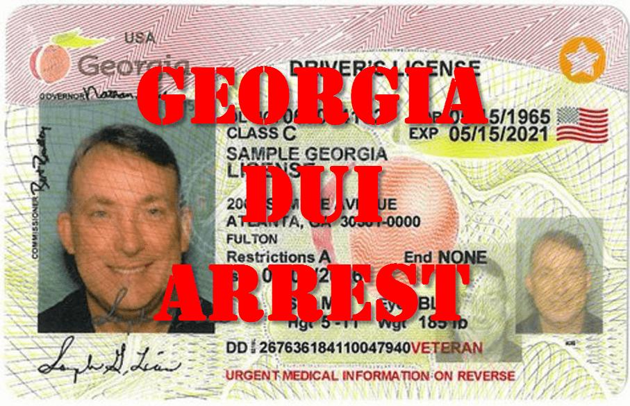 Georgia DUI Arrest- Atlanta DUI Arrest