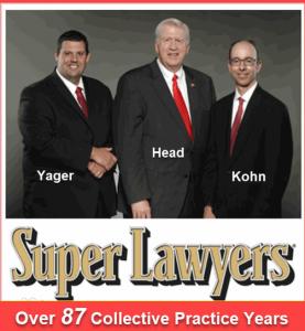 Georgia Super Lawyers Cory Yager, Bubba Head, Larry Kohn