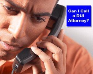 A concerned man on the phone with a DUI attorney, highlighting the importance of legal defense for Open Container, MIP, and Underage DUI charges