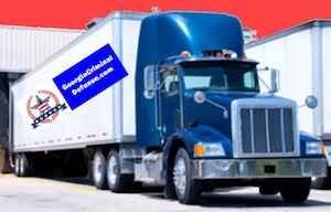 A commercial motor vehicle (CMV), a truck, emphasizing CDL consequences for being over the CDL legal limit in Georgia