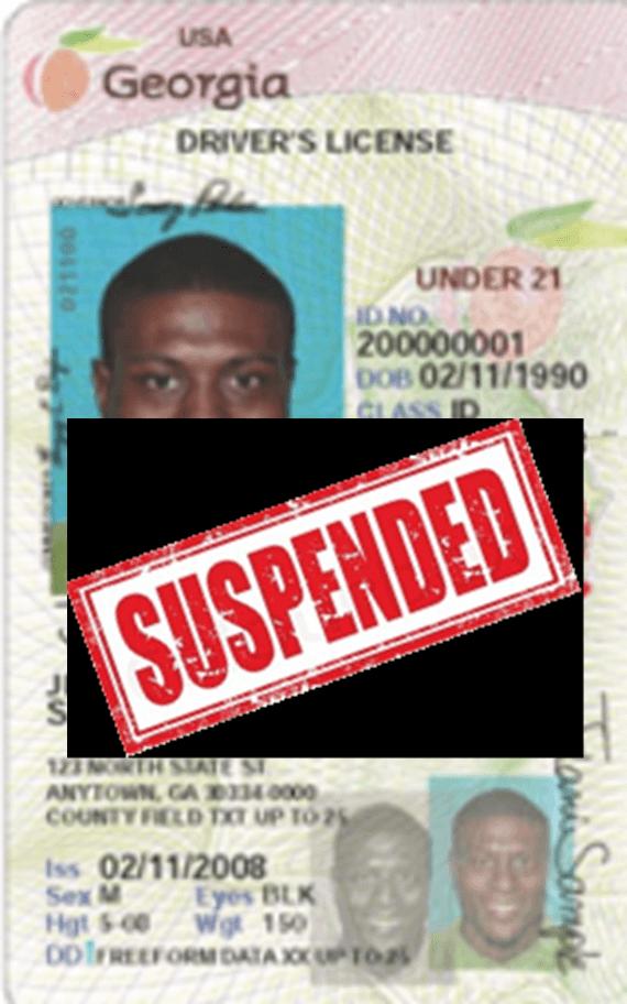 Georgia License Suspension DUI Arrest