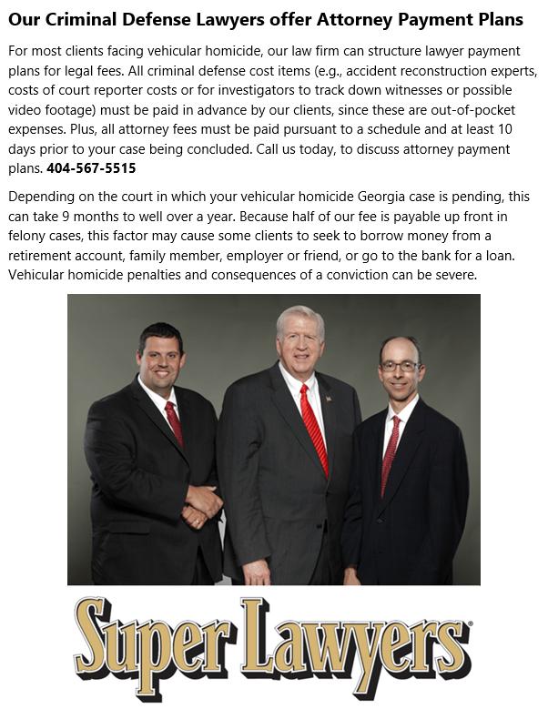 GA Vehicular Homicide Lawyer