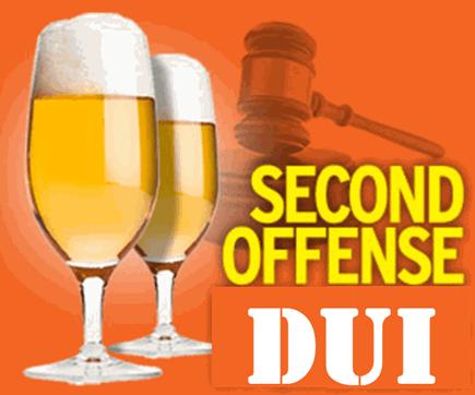 Second Offense DUI Penalties