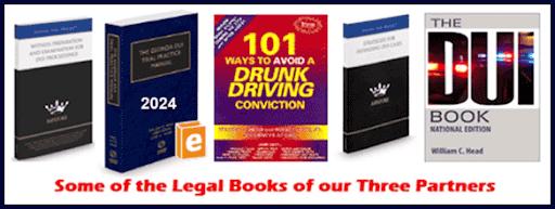 DUI Legal Books Bubba Head Cory Yager Larry Kohn