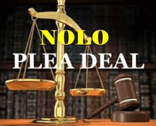 Nolo Contendre Plea Deal
