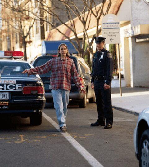 DUI Walk and Turn Test