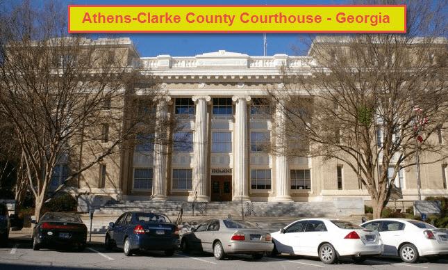 Athens Clarke County Courthouse Georgia