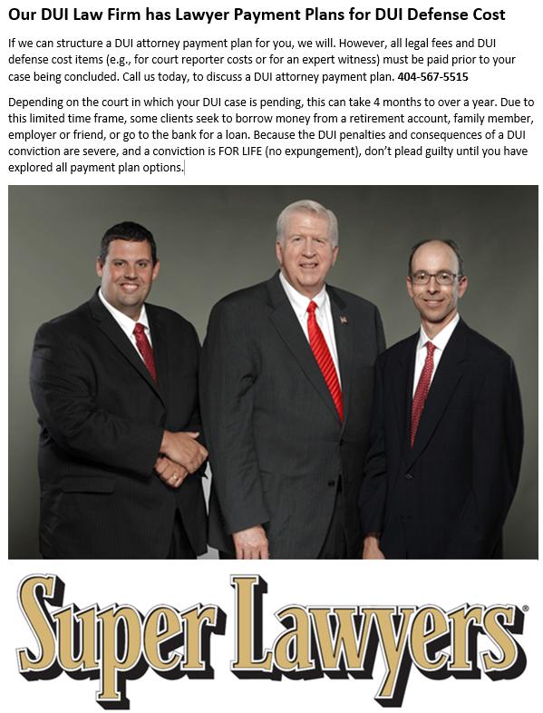 How Much Does a Criminal Lawyer Cost? - Georgia DUI