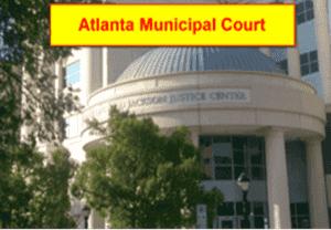 The exterior of Atlanta Municipal Court where your DUI defense case may begin. 