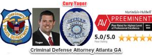 Cory Yager, an ex-cop, is a criminal defense attorney defending those drivers accused of DUI-DWI in Atlanta, GA