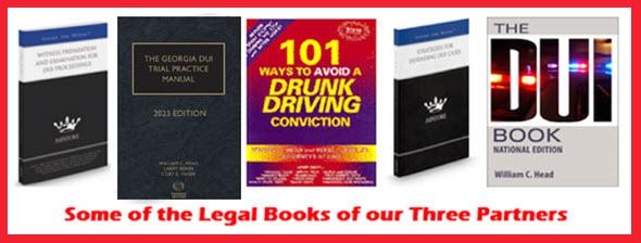 Criminal defense lawyer Bubba Head has authored many books on DUI defense, including 1012 Ways to Avoid a Drunk Driving Conviction and The DUI Book.
