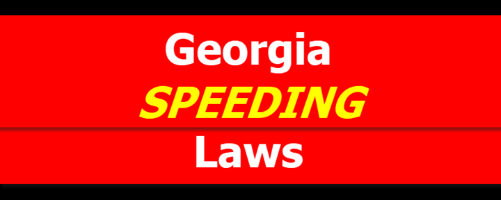 GA Speeding Laws